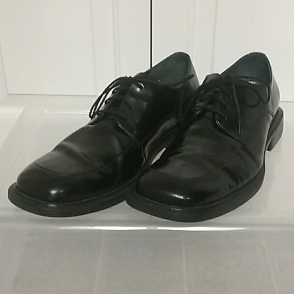 Kenneth Cole Oxford Silver Tech Sz 11M Leather